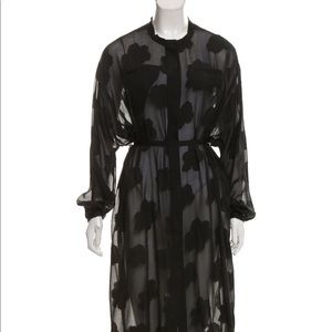 Elizabeth and James knee length sheer dress